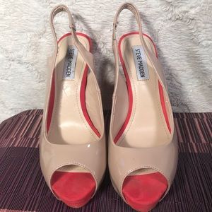 Cute Pink and Cream Heels